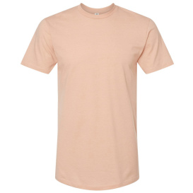 Tultex 541 Unisex Premium Cotton Blend T-Shirt - Peach Heather