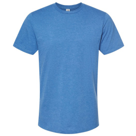 Tultex 541 Unisex Premium Cotton Blend T-Shirt - Royal Heather