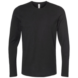 Tultex 591 Unisex Premium Cotton Long Sleeve T-Shirt - Black