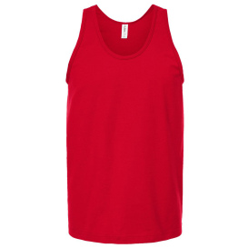 Tultex S105 Unisex Fine Jersey Tank Top - Red