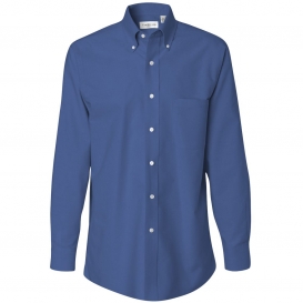 Van Heusen 13V0040 Long Sleeve Oxford Shirt - English Blue