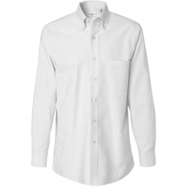 Van Heusen 13V0040 Long Sleeve Oxford Shirt - White