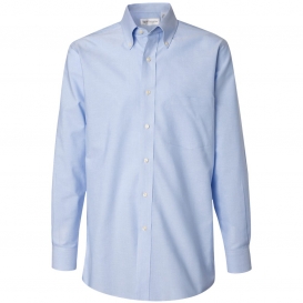 Van Heusen 13V0067 Pinpoint Oxford Shirt - Blue
