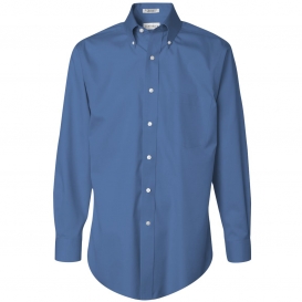 Van Heusen 13V0143 Non-Iron Pinpoint Oxford Shirt - Danish French Blue