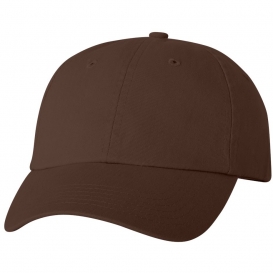 Valucap VC300A Adult Bio-Washed Classic Dad\'s Cap - Brown