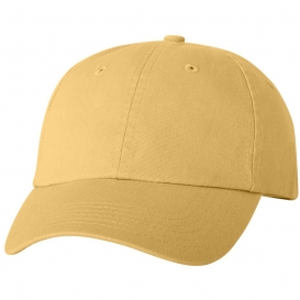 Valucap VC300A Adult Bio-Washed Classic Dad\'s Cap - Butter