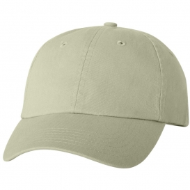 Valucap VC300A Adult Bio-Washed Classic Dad\'s Cap - Stone