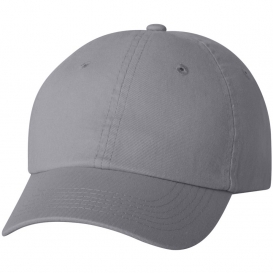 Valucap VC300Y Small Fit Bio-Washed Dad\'s Cap - Gray