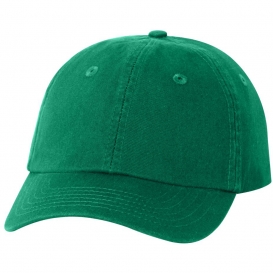 Valucap VC300Y Small Fit Bio-Washed Dad\'s Cap - Kelly
