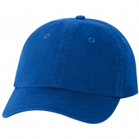 Valucap VC300Y Small Fit Bio-Washed Dad\'s Cap - Royal
