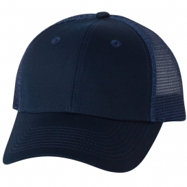 Valucap VC400 Mesh-Back Trucker Cap - Navy