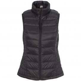 Weatherproof 16700W Women\'s Packable Down Vest - Black