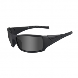 Wiley X Twisted Sunglasses - Matte Black Frame - Polarized Grey Lens