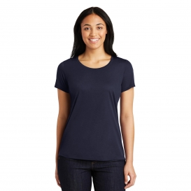Sport-Tek LST450 Ladies PosiCharge Competitor Cotton Touch Tee - True Navy