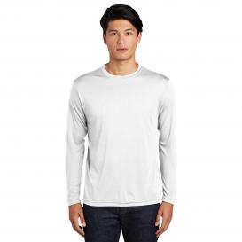 Sport-Tek ST350LS Long Sleeve PosiCharge Competitor Tee - White