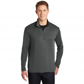 Sport-Tek ST357 PosiCharge Competitor 1/4-Zip Pullover- Iron Grey