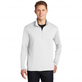 Sport-Tek ST357 PosiCharge Competitor 1/4-Zip Pullover- White