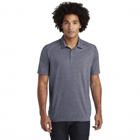 Sport-Tek ST405 PosiCharge Tri-Blend Wicking Polo - True Navy Heather