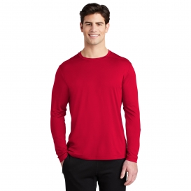 Sport-Tek ST420LS Posi-UV Pro Long Sleeve Tee - True Red