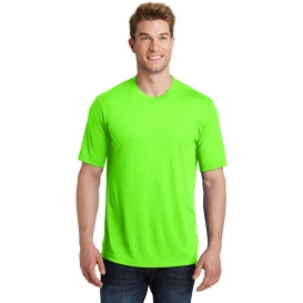 Sport-Tek ST450 PosiCharge Competitor Cotton Touch Tee - Neon Green