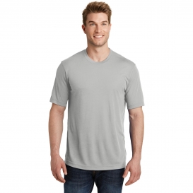 Sport-Tek ST450 PosiCharge Competitor Cotton Touch Tee - Silver