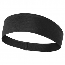 Sport-Tek STA35 PosiCharge Competitor Headband - Black | Full Source