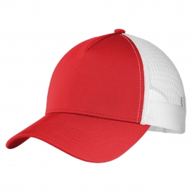 Sport-Tek STC36 PosiCharge Competitor Mesh Back Cap - True Red/White