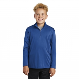Sport-Tek YST357 Youth PosiCharge Competitor 1/4-Zip Pullover - True Royal