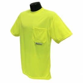 Radians ST11-NPGS Non-ANSI Mesh Safety Shirt - Yellow/Lime
