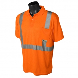 Radians ST12-2POS Type R Class 2 Mesh Safety Polo - Orange
