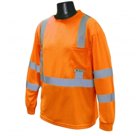 Radians ST21-3POS Type R Class 3 Mesh Safety Shirt - Orange