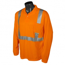 Radians ST22-2POS Type R Class 2 Mesh Safety Polo - Orange