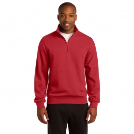 Sport-Tek ST253 1/4-Zip Sweatshirt - True Red