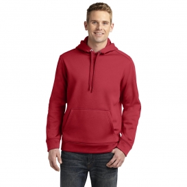 Sport-Tek ST290 Repel Hooded Pullover - Deep Red