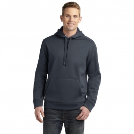 Sport-Tek ST290 Repel Hooded Pullover - Graphite Grey