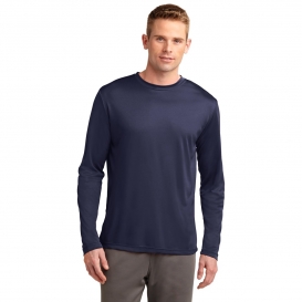 Sport-Tek ST350LS Long Sleeve Competitor Tee - True Navy