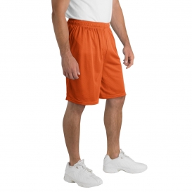 Sport-Tek ST510 PosiCharge Classic Mesh Shorts - Deep Orange