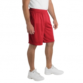 Sport-Tek ST510 PosiCharge Classic Mesh Shorts - True Red