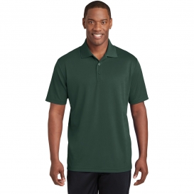 hunter green dri fit polo