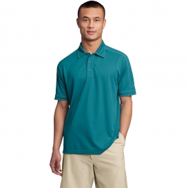 Sport-Tek ST659 Contrast Stitch Micropique Sport-Wick Polo - Tropic Blue