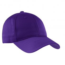 Sport-Tek STC10 Dry Zone Nylon Cap - Purple