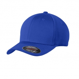 Sport-Tek STC22 Flexfit Cool & Dry Poly Block Mesh Cap - True Royal