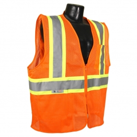 Radians SV22-2ZOM Two-Tone Economy Type R Class 2 Safety Vest - Orange