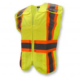 Radians SV24-2ZGM Type R Class 2 Breakaway Expandable Safety Vest - Yellow/Lime