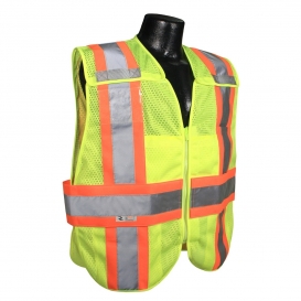Radians SV24-2ZGM Type R Class 2 Breakaway Expandable Safety Vest - Yellow/Lime