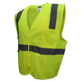 Radians SV2GS Type R Class 2 Economy Solid Safety Vest - Yellow/Lime