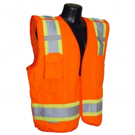Radians SV46O Type R Class 2 Breakaway Surveyor Safety Vest - Orange