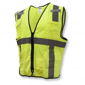 Radians SV7E-2ZGM Economy Type R Class 2 Surveyor Safety Vest - Yellow/Lime