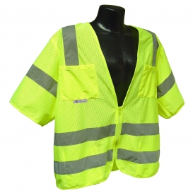 Radians SV83GM Standard Type R Class 3 Mesh Safety Vest - Yellow/Lime