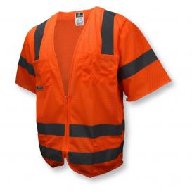 Radians SV83OM Type R Class 3 Standard Mesh Safety Vest - Orange